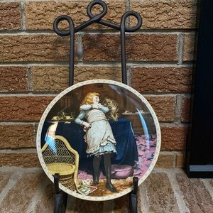 Royal Doulton “Tempting Fare” decorative collectors plate.